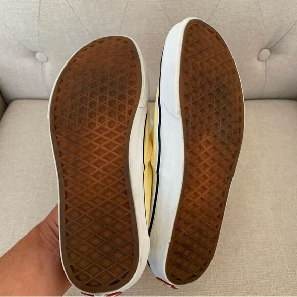 Vans Authentic Style Yellow Haze Shoes Unisex Women’s Size 8 Men’s Size 6.5 - Picture 7 of 8